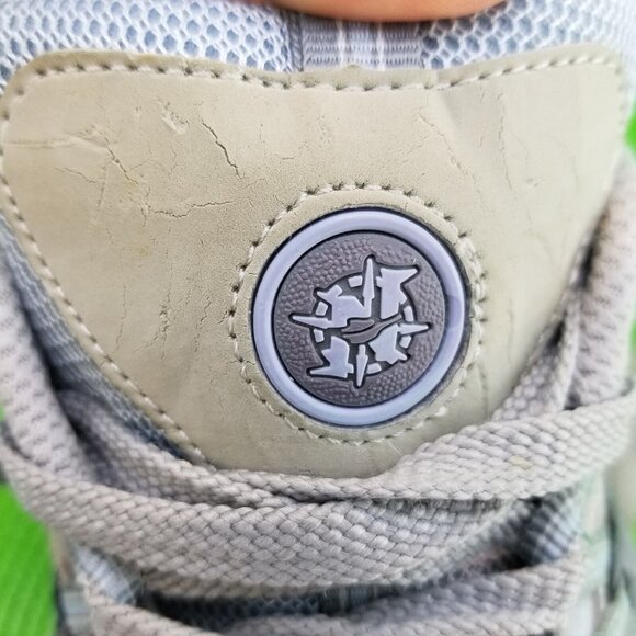 ✅Nevados V7002WWSLV Low-Top Gray/Blue Lace up Hiking Shoes Women's Size US 9.5 - Picture 4 of 16